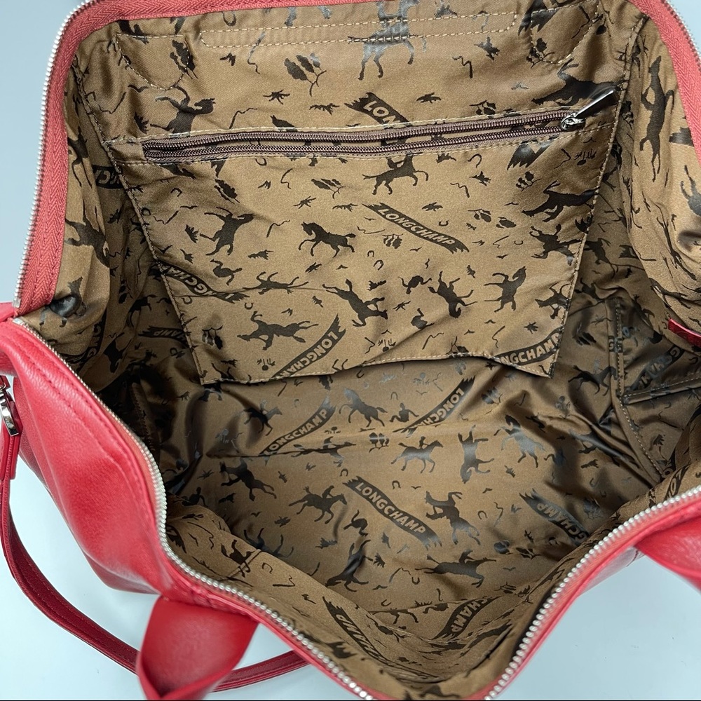 LONGCHAMP LE PLIAGE CUIR LARGE LEATHER TOTE - Picture 9 of 15